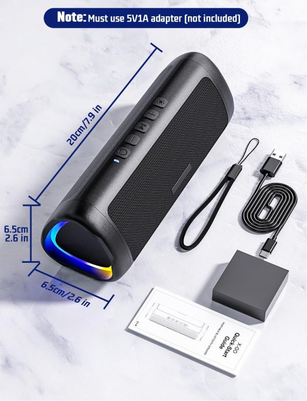 UOHHBOE 30W Bluetooth Speaker, Portable Speakers Wireless Bl... - Image 10