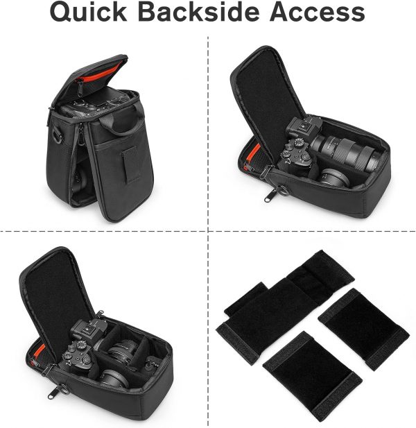 S-Zone Camera Bag Waterproof Shockproof Lens Bag Camera Inse... - Image 6