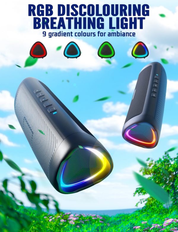 UOHHBOE 30W Bluetooth Speaker, Portable Speakers Wireless Bl... - Image 8