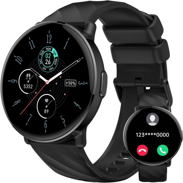 Smart Watch for Men Women with Call Text Reminder, 1.39" Scr... - Image 2