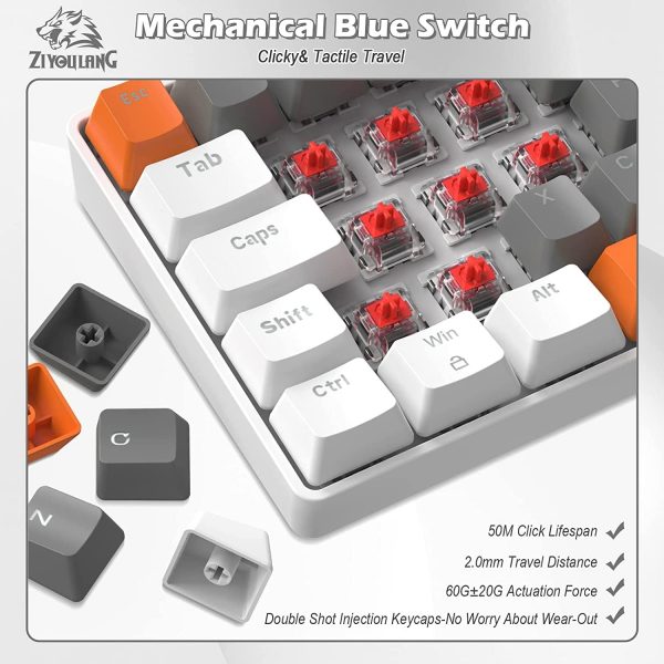 ZIYOU LANG Wired Gaming Keyboard and Mouse Combo+Coiled USB ... - Image 5