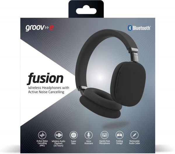 groov e Fusion Wireless Headphones - Active Noise Cancelling... - Image 6