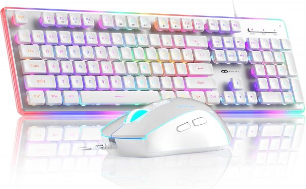 MageGee GK970 Gaming Keyboard and Mouse Combo, Wired Backlit... - Image 2