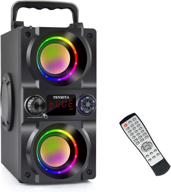 Bluetooth Speaker, 40W (60W Peak) Portable Wireless Speaker ... - Image 2