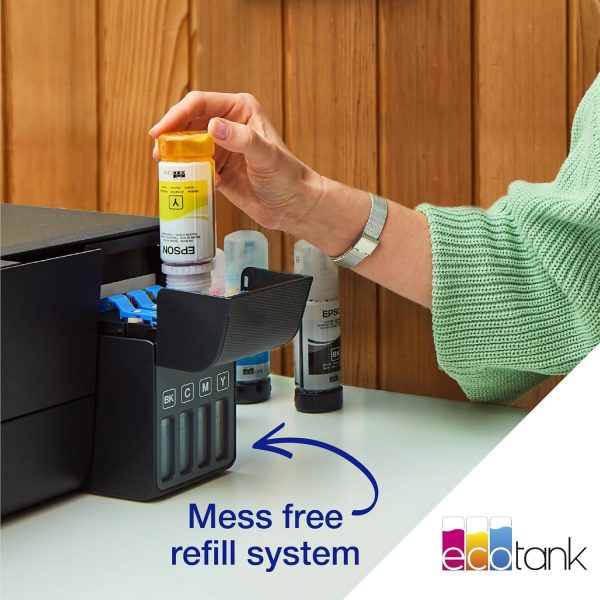 EcoTank ET-2860 A4 Multifunction Wi-Fi Ink Tank Printer, Wit... - Image 8