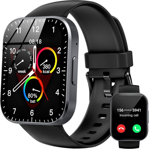 Smart Watch for Men Women, Answer/Make Call, 1.91"HD Screen ... - Image 2