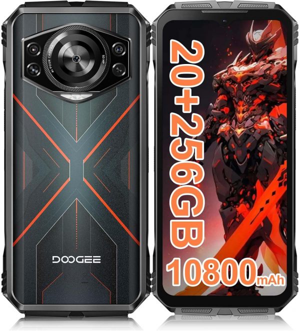 DOOGEE S Cyber Rugged Smartphone Android 14, 20GB+256GB Rugg... - Image 2