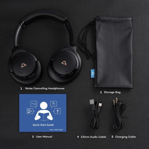 1Mii Y8 Hybrid Active Noise Cancelling Headphones, LDAC Hi-R... - Image 10