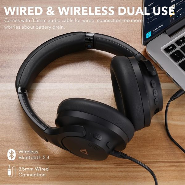 1Mii Y8 Hybrid Active Noise Cancelling Headphones, LDAC Hi-R... - Image 9