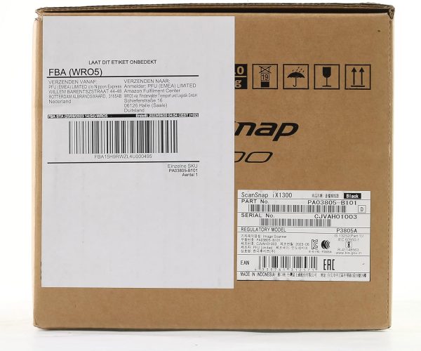 ScanSnap iX1300 Automatic Document Scanner - Black - Busines... - Image 13