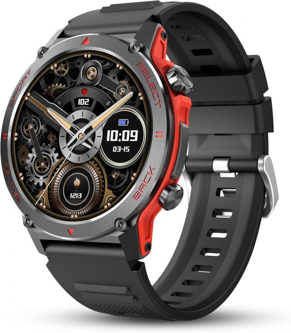 Smart Watch, 1.43''AMOLED 45mm Military Smartwatch Men Women... - Image 2