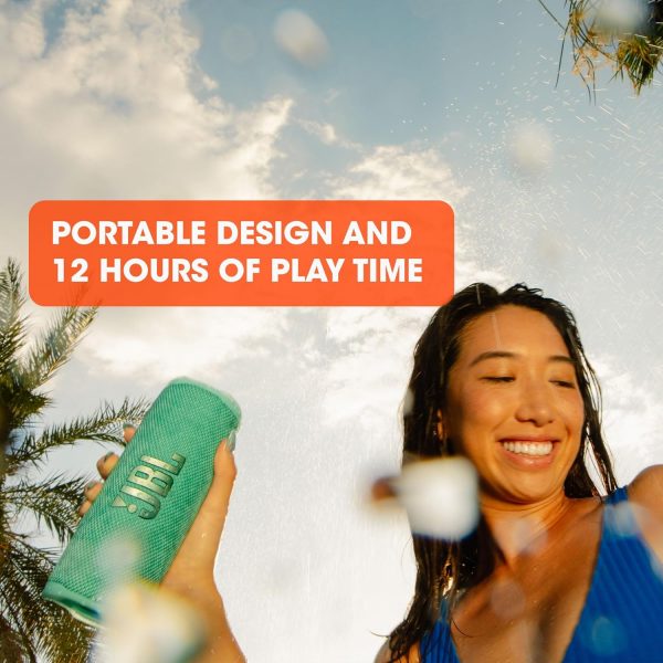 JBL Flip 6 Portable Bluetooth Speaker with 2-Way Speaker Sys... - Image 4