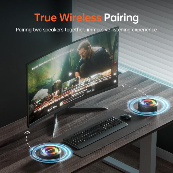 Bluetooth Speaker Wireless, Portable Bluetooth Speaker HD So... - Image 7