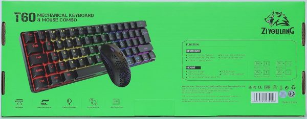 ZIYOU LANG Wired Gaming Keyboard and Mouse Combo+Coiled USB ... - Image 12