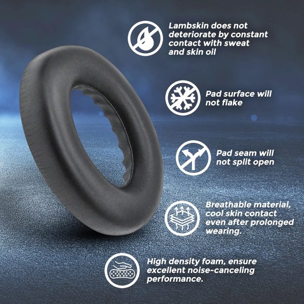 Laifzen Lambskin QC Ultra Bose Earpads Real Leather Ear Pads... - Image 3