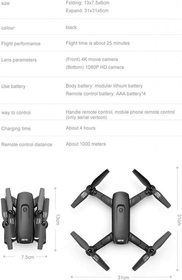 GYZLZZB Adult 4K Dual-camera Drone, Beginner's Remote Contro... - Image 2