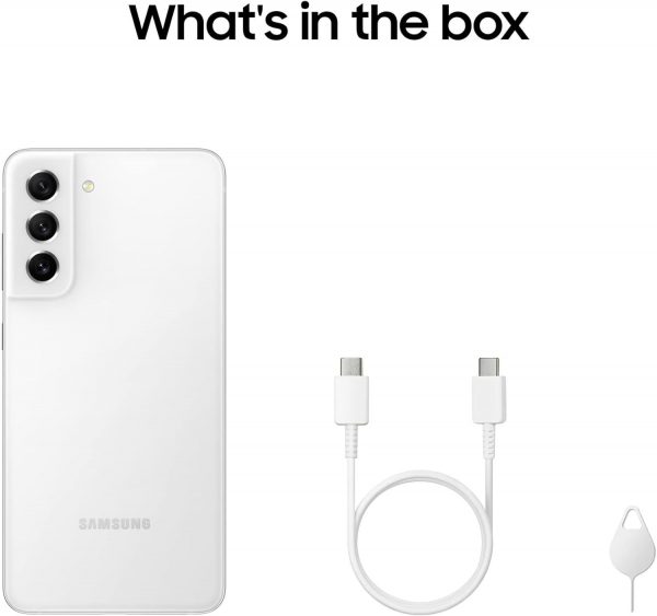 Samsung Galaxy S21 FE 5G, 128GB, SIM Free Smartphone, White,... - Image 8