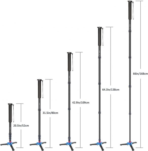 Neewer Extendable Camera Monopod with Detachable and Foldabl... - Image 6