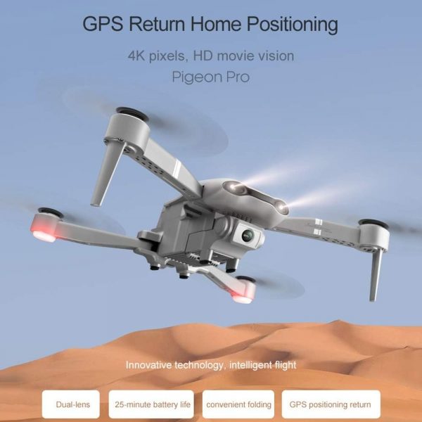 GYZLZZB Adult 4k HD Drone With Dual Cameras, Beginner GPS RC... - Image 5
