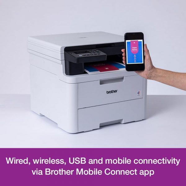 Brother DCP-L3520CDW 3-in-1 Colour Wireless LED Printer |Pri... - Image 6