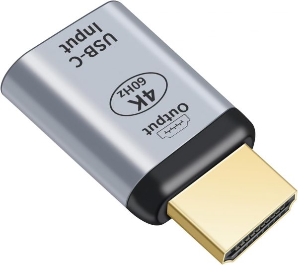 USB C to HDMI Adapter, Practical USB C Type C 3.1 Female Sou... - Image 2