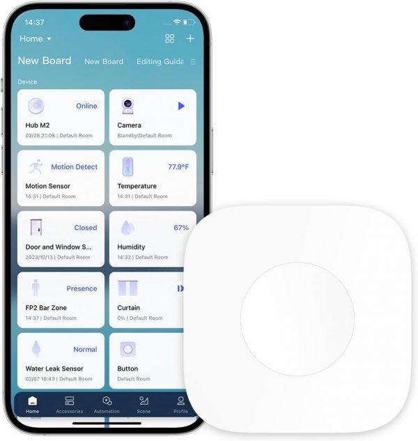 Aqara Wireless Mini Switch, Requires AQARA HUB, Zigbee Conne... - Image 2