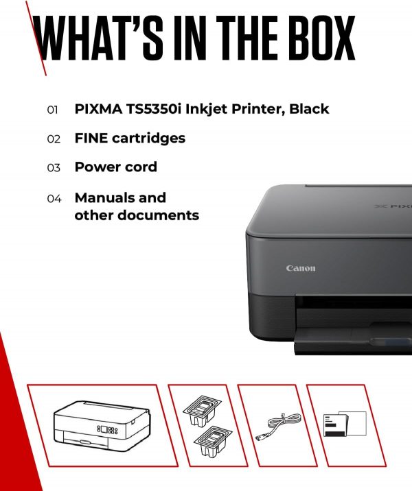 Canon PIXMA TS5350i Series - All-in-One Printers for Home Us... - Image 8