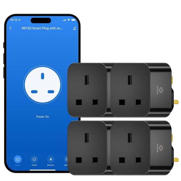 WOOX Smart Plug with Monitoring, Smart Sockets Work with Ale... - Image 2