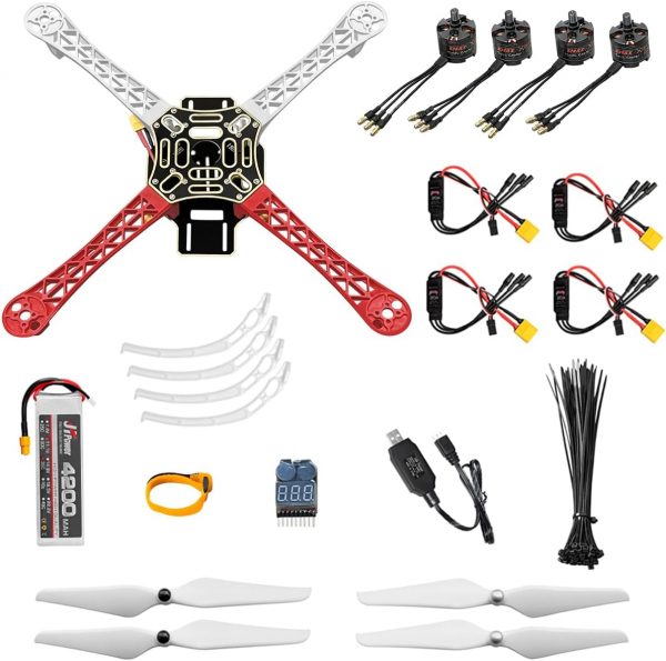 HAWK'S WORK F450 Drone Kit to build, DIY Quadcopter Set, Fra...
