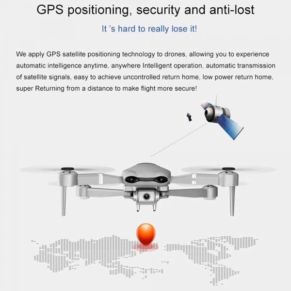 GYZLZZB Adult 4k HD Drone With Dual Cameras, Beginner GPS RC... - Image 9