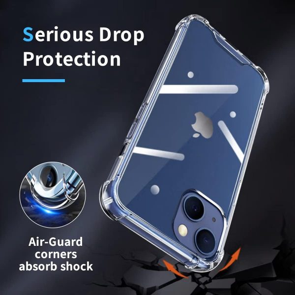 Whioltl Compatible with iPhone 13 Case, Crystal Clear Phone ... - Image 4