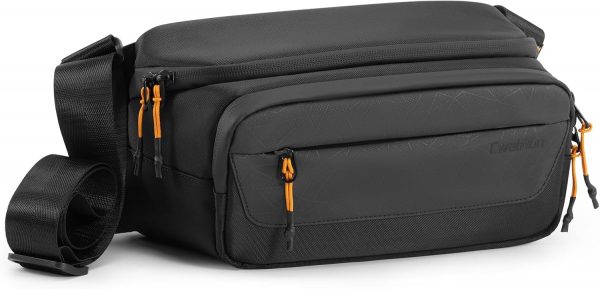 Cwatcun Small Camera Sling Bag, DSLR Compact Camera Shoulder... - Image 2