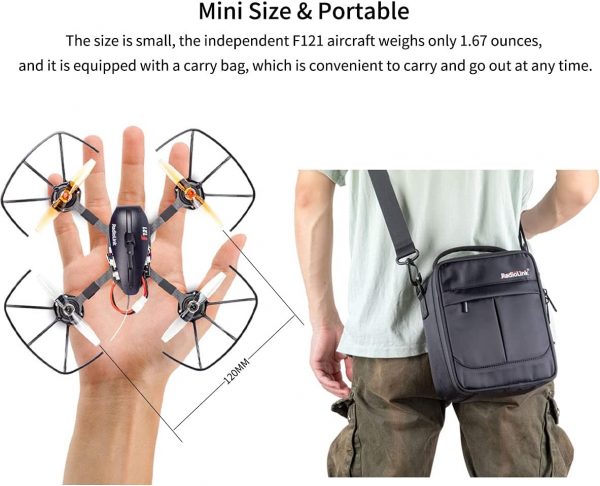Radiolink F121 FPV Mini RC Drone RTF with Camera for Adult a... - Image 9