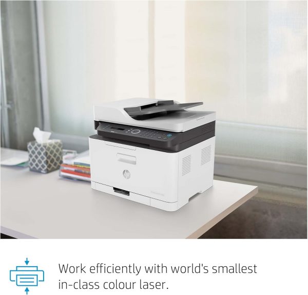 HP LaserJet 179fnw Colour Wireless Multifunction Printer wit... - Image 4