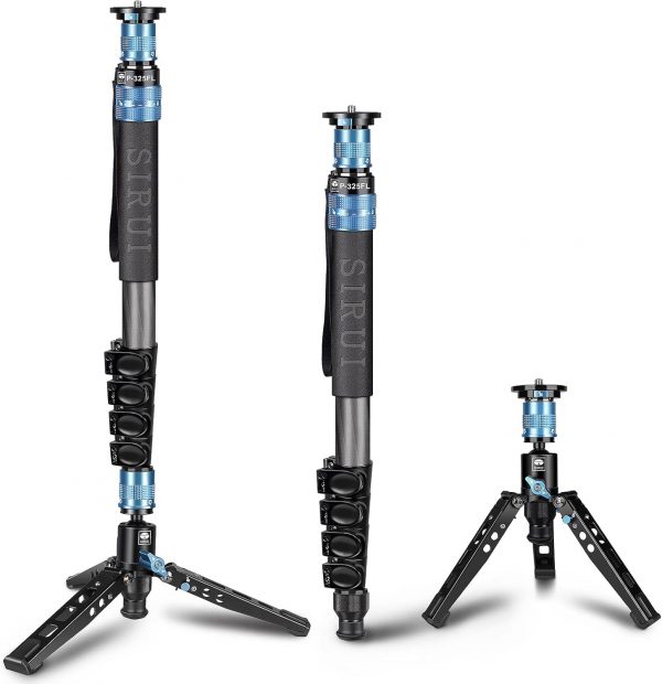 SIRUI P-325FL Camera Monopod for Photography, 170cm Carbon F... - Image 2
