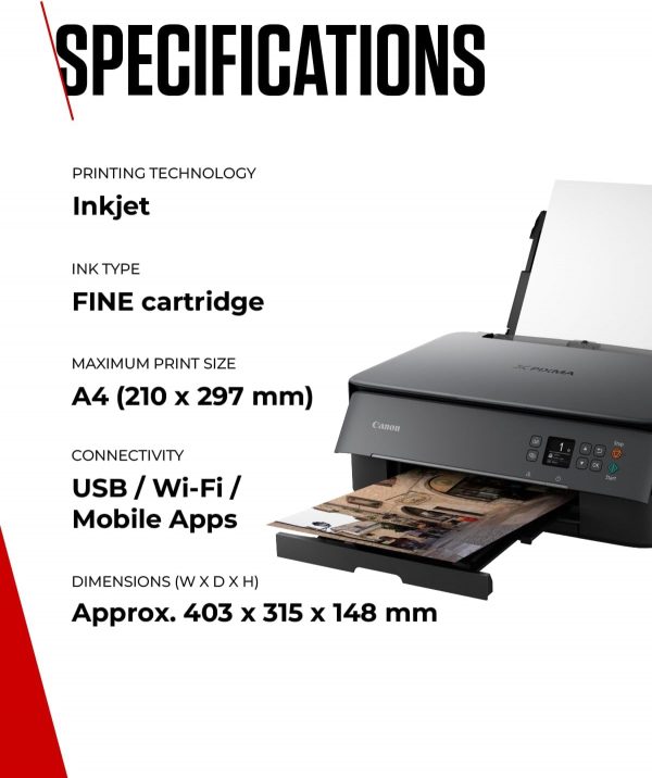Canon PIXMA TS5350i Series - All-in-One Printers for Home Us... - Image 7