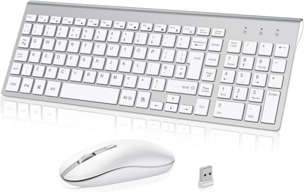 Wireless Keyboard Mouse Combo, cimetech 2.4G Ultra-Thin Keyb... - Image 2