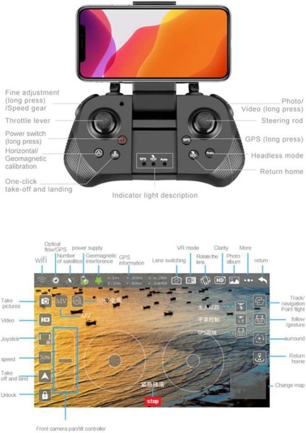 GYZLZZB Adult 4K Dual-camera Drone, Beginner's Remote Contro... - Image 7