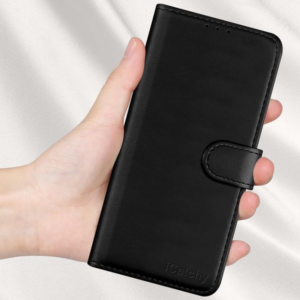 iCatchy for iPhone 15 Case Leather Wallet Flip Protective Co... - Image 7