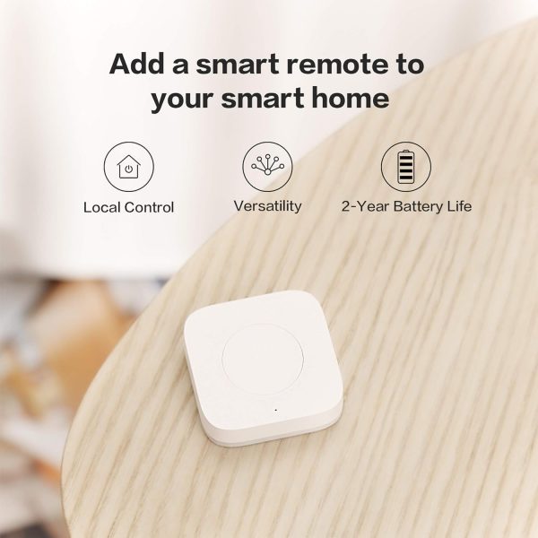 Aqara Wireless Mini Switch, Requires AQARA HUB, Zigbee Conne... - Image 5