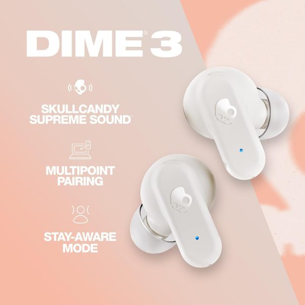 Skullcandy Dime 3 In-Ear Wireless Earbuds, 20 Hr Battery, Mi... - Image 3