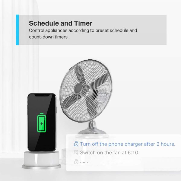 Tapo Smart Plug Wi-Fi Outlet, Works with Amazon Alexa), Goog... - Image 5