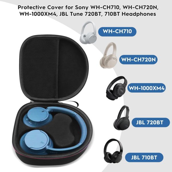 Headphone Case for Sony WH-CH710, WH-CH720N, WH-1000XM4, JBL... - Image 3