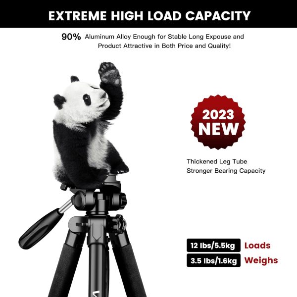 Victiv 72-inch Camera Tripod Aluminum Monopod T72 Max. Heigh... - Image 4