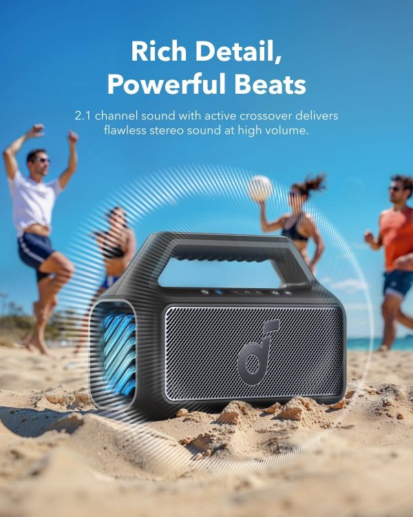 soundcore Anker Boom 2 Bluetooth Speaker, Outdoor Speaker wi... - Image 4