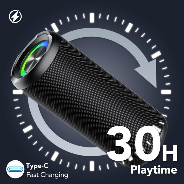 TIMU Portable Bluetooth Speaker Powerful 30W Wireless Speake... - Image 6