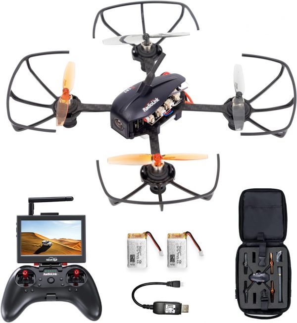 Radiolink F121 FPV Mini RC Drone RTF with Camera for Adult a...