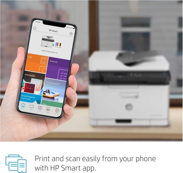 HP LaserJet 179fnw Colour Wireless Multifunction Printer wit... - Image 8