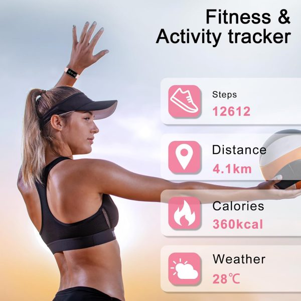 FeipuQu Smart Watch for Women,Fitness Watch with Heart Rate/... - Image 5