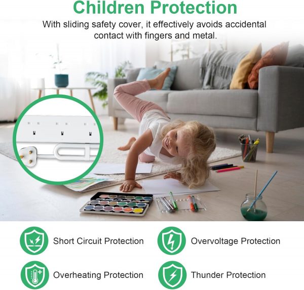 ANTELA Smart Power Strip Energy Monitoring, Wifi Smart Exten... - Image 7